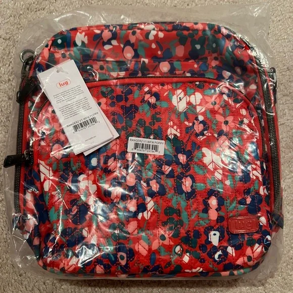 Lug Ranger 2 Crossbody in Wildflower Poppy NWT - Picture 4 of 7